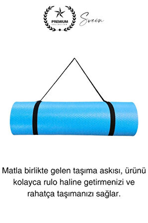 Taşıma Askılı 150 cm Dayanıklı Kaymaz Su Geçirmez Kamp Dağcılık Matı Rahat Konforlu Taşınabilir