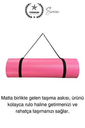 Taşıma Askılı 150 cm Dayanıklı Kaymaz Su Geçirmez Kamp Dağcılık Matı Rahat Konforlu Taşınabilir