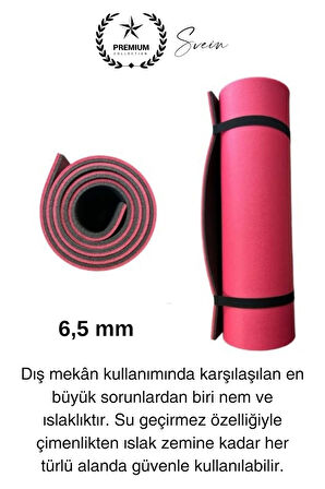 Taşıma Askılı 150 cm Dayanıklı Kaymaz Su Geçirmez Kamp Dağcılık Matı Rahat Konforlu Taşınabilir