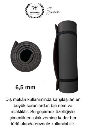 Taşıma Askılı 150 cm Dayanıklı Kaymaz Su Geçirmez Kamp Dağcılık Matı Rahat Konforlu Taşınabilir
