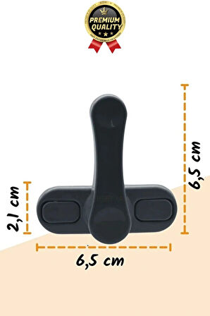 Premium Dayanıklı Koruma Antrasit Çekmeli Metal Pvc Kapı Pencere Hırsız Çocuk Emniyet Kilidi 1 Adet