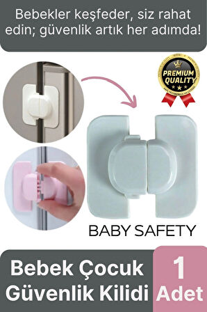 Özel Üretim Çekmece Dolap Pencere Buzdolabı Eşya Sabitleyici Bebek Çocuk Koruyucu Güvenlik Kilidi