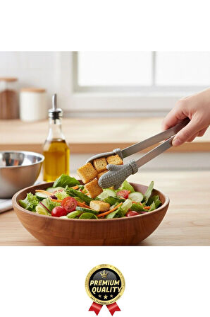 Özel Tasarım Pratik Sevimli Eldiven Şekilli Isıya Dayanıklı Silikon Uçlu Mini Mutfak Servis Maşası