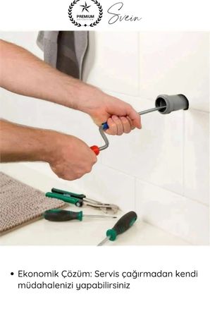 #KanalAçıcı Kanal Açma Sustası 10 m 13 mm Profesyonel Lavabo Gider Açıcı Spirali Güçlü Temizlik