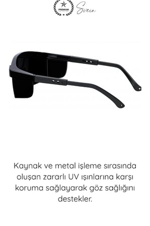 #KoruyucuGözlük Koruyucu Kaynak Gözlüğü Füme Polikarbonat UV Korumalı İş Güvenliği Gözlüğü Darbe Dayanıklı Metal Kesme Taşlama Atölye Sanayi Ergonomik Hafif Güvenlik Ekipmanı