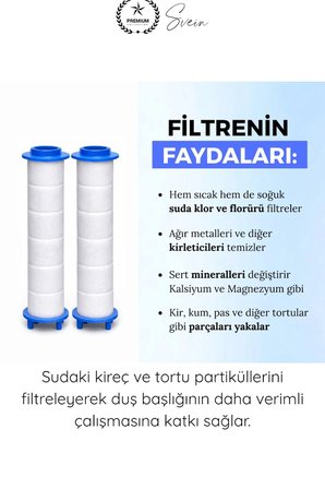 #Filtre 10 Adet Duş Başlığı Filtresi Kireç Klor Pas Önleyici Yedek Filtre Seti Pamuk Su Arıtma Kartuşu Standart Uyum Banyo Su Temizleyici Tortu Partikül Giderici Saç Cilt Koruma Filtre Kartuş