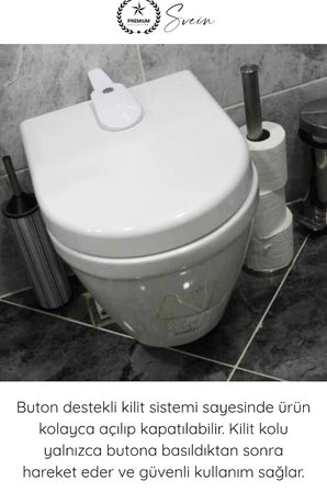 #Kilit Üniversal Klozet Kilidi Bebek Çocuk Güvenlik Kilidi Yapışkanlı WC Kapağı Kilidi Tuvalet Emniyet Kilidi Toksik Madde İçermeyen Kolay Montaj Ev Güvenlik Aparatı Beyaz