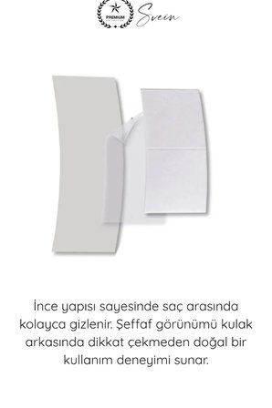 #KepçeKulak Kepçe Kulak Düzeltici Kozmetik Bant 24 Adet Şeffaf Çift Taraflı Görünmez Cilt Dostu Hipoalerjenik Kulak Sabitleyici Estetik Bant Gün Boyu Güçlü Tutuş Kolay Uygulama