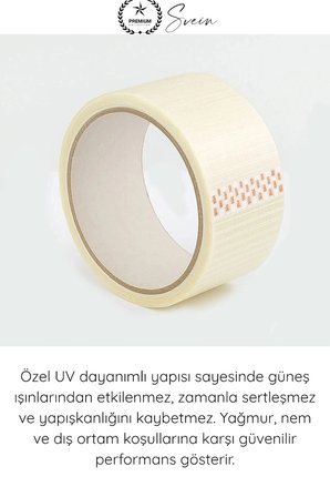 #TamirBandı Şeffaf Duct Tape Tamir Bandı 48mm x 10 Metre UV Dayanıklı Su Geçirmez Güçlü Yapışkan Onarım Bandı Çadır Bahçe Hortumu Boru Araç Tekne Ev Tamirat Demetleme Çok Amaçlı