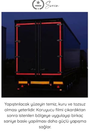 #ReflektifBant Reflektif Kedi Gözü Bant Kırmızı 35mm 1,5 Metre Motosiklet Bisiklet Otomobil Dorse Römork Güvenlik Şeridi Işık Yansıtıcı Gece Görünürlüğü Kendinden Yapışkanlı Dayanıklı Uyarı Etiketi