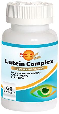 Lutein Complex 60 Yumuşak Kapsül Zeaksantin Vitamin A-C-E