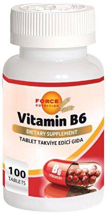 Vitamin B6 Vitamini 100 Tablet