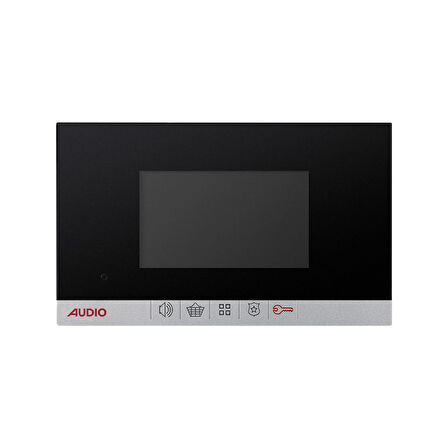 AUDIO BUS PLUS GDM 4,3" GÖRÜNTÜLÜ ŞUBE  SİYAH