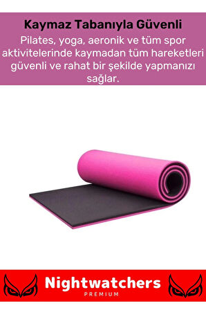 Premium Su Geçirmez Konforlu Taşıma Askılı Çift Taraflı Zemin Çadır Uyku Kamp Matı Yer Minderi 10mm