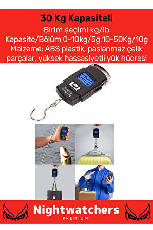 Özel Lcd Ekran Seyahat Bavul Ağırlık Tartı Dijital Çok Amaçlı Taşınabilir El Ölçekli Bagaj Tartısı