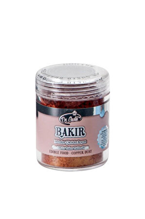 Yenilebilir Yaldız Metalize Çikolata Boyası Bakır10 Gr.