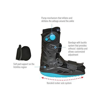 Aurafix Air Walking Boot Kısa (M Beden) 453A