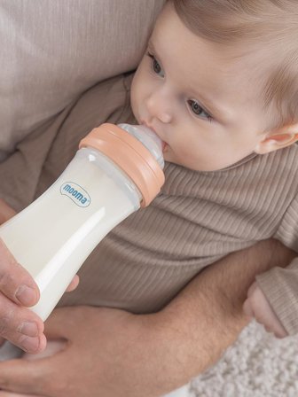 Mooma Biberon 250 Ml 18+ Ay Hızlı Akış - Pembe
