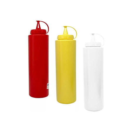 TİTİZ 1000 ML SOS ŞİŞESİ AP-9419 KARMA RENK