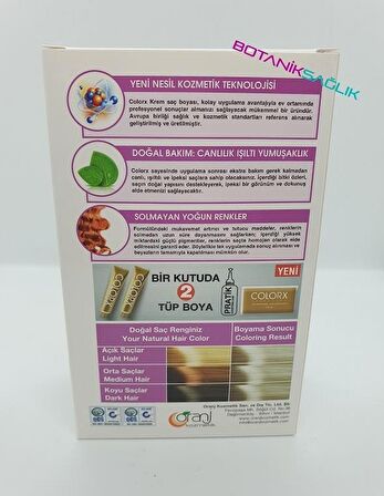 Colorx Saç Boyası Tekli Set - 9.1 AÇIK KÜLLÜ KUMRAL