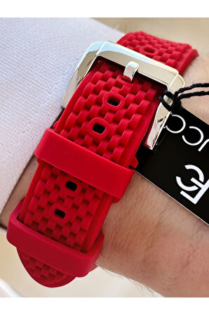 Özel Tasarım Su Geçirmez Silikon Kordon Erkek Kol Saati