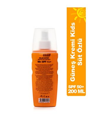 Solar Expert Sun Milk ÇOCUK Kids Güneş Kremi Spf 50+Factor 200 ml