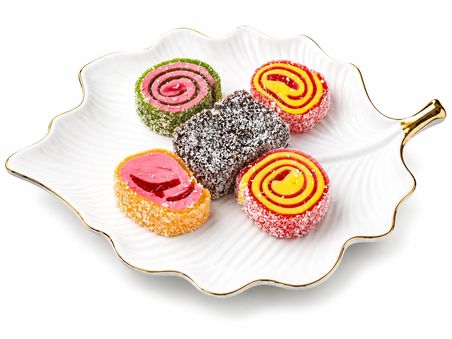 beyaz elmas kare çeşnili lokum 400 gr -  pancar şekerli - karışık kuruyemişli ve meyve aromalı türk lokumu
