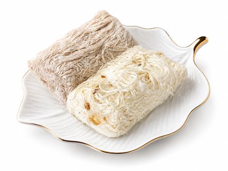 beyaz elmas açık tel pişmaniye 400 gr -  pancar şekerinden üretilmiştir - geleneksel türk pişmaniyesi - tel helva