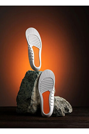 İş Ayakkabısı Tabanlığı, Şok Emici Anti Yorgunluk, Masaj Yapan Kemer Destekli Tabanlık