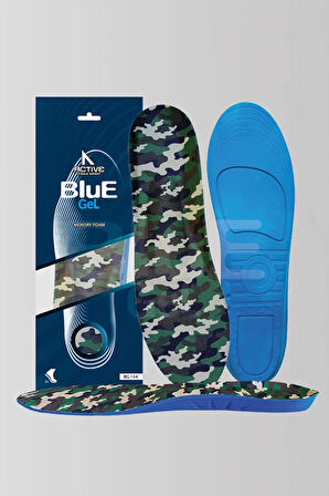 BG184.ML | Yumuşak Memory Foam, Darbe Emici, Ortopedik, Yorgunluk Alan, Asker Botları Iç Tabanlık