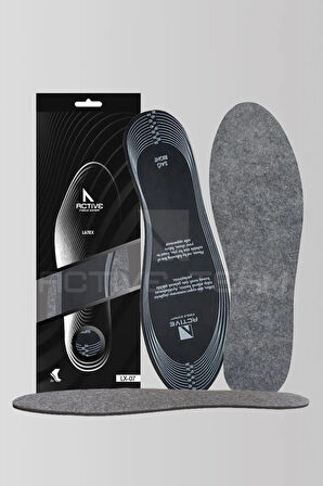 LX07 - Keçe Iç Tabanlık | Sıcak Ve Ferah Tutan, Yumuşak Destek, Kışlık Kullanım Için Ayakkabı Taban