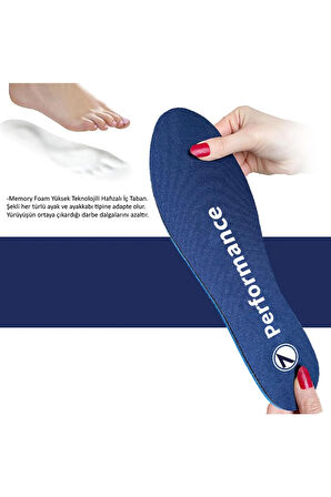 SG05 | Yumuşak Memory Foam Orthoflex, Hava Geçiren, Parfümlü Tüm Ayakkabılarla Uyumlu Iç Tabanlık