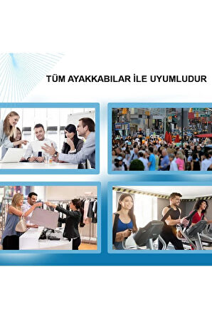 LX10 - Parfümlü Lateks Pençe Destek | Numara Küçültme, Ayakkabı Daraltma, Koku Önleyici Ayak Pedi