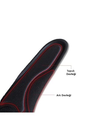 BC04 | Yumuşak Memory Foam Ayakkabı Tabanı, Ekstra Konfor Ve Darbe Emici Rahat Iç Tabanlık