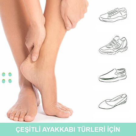 Ferah Tutan Lateks Katmanlı Tabanlık Yumuşak Ayakkabı Tabanlığı