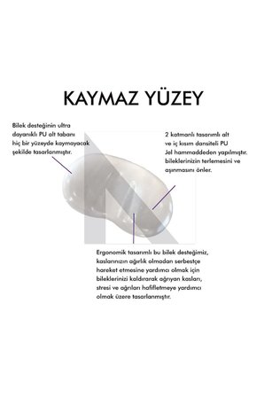 MP04 - Jel Mouse Bilek Destek Pedi | Yumuşak, Ergonomik, Fare Önü El Bileği Dinlendirme Pedi