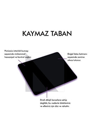 MP05 - 100x50 3xlarge Siyah Gaming Mousepad | Kaymaz Taban, Oyuncu Gamepad,ev,ofis,oyun Masa Matı