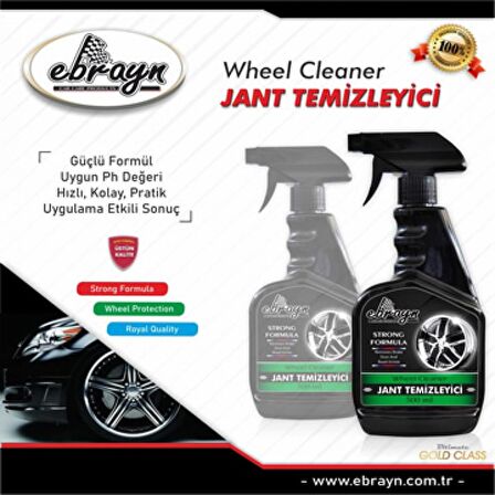 Ebrayn - Jant Temizleyici (500 ml)(Sprey Tabancalı)