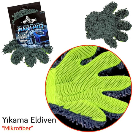Ebrayn Oto Yıkama Eldiveni EBR-610