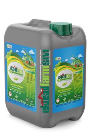 EKOSOLFARM SIVI SOLUCAN GÜBRESİ 20 LİTRE LIQUID WORM FERTILIZER