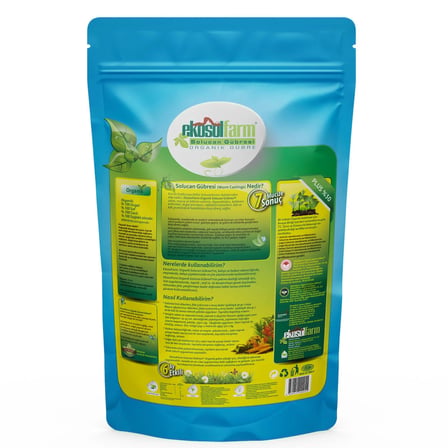 EKOSOLFARM SOLUCAN GÜBRESİ 1,5 KG WORM CASTINGS
