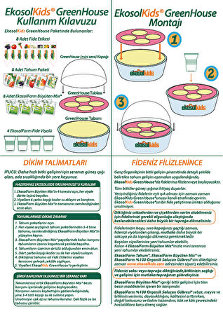 EkosolKids GreenHouse® / EkosolKids Mini Sera®