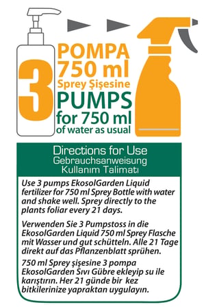 EKOSOLFARM ORG.SIVI SOLUCAN GÜB. 500 ML LIQUID WORM FERTILIZER