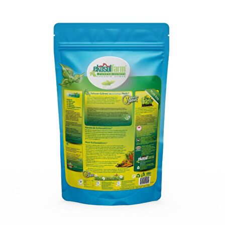 EKOSOLFARM ORG. SOLUCAN GÜBRESİ 2X1,5 KG WORM CASTINGS