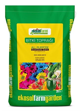 EKOSOLGARDEN BİTKİ TOPRAGI 2X20 LT