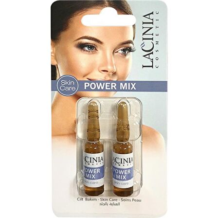 Lacinia Powermix 2`li Cilt Serum Akne Beyazlatıcı Anti Aging