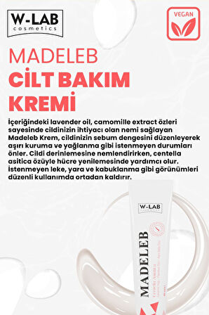 W-Lab Madeleb 3 lü Krem Set