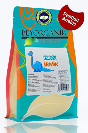 Organik Bebek İrmik 350gr