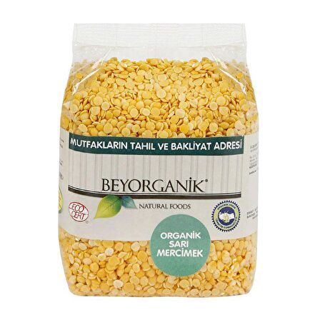 Organik Sarı Mercimek (500 gr) - Beyorganik