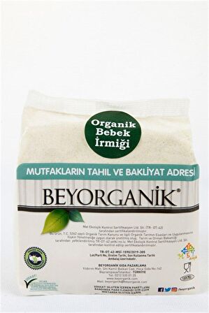 Organik Bebek İrmik  (350 gr) -  Beyorganik